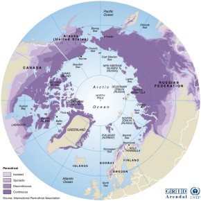 Permafrost Karte