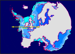 Größenvergleich Antarktis Europa