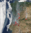 forest fires in Portugal