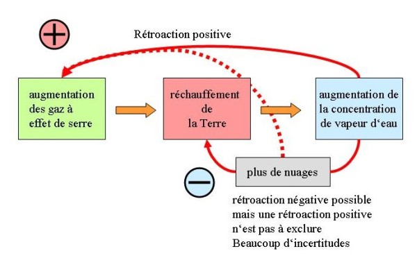 rtroactions du cycle de l'eau