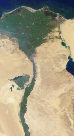 Nil delta Egypt