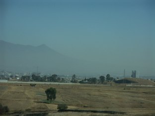 Smog in Puebla